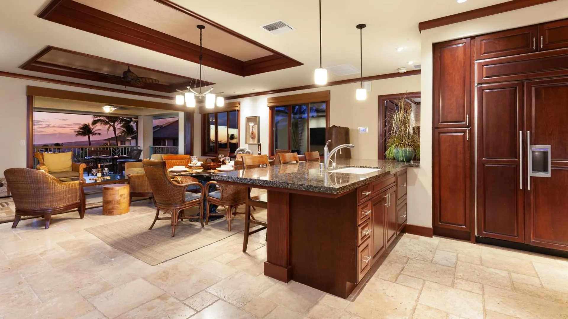 Ocean Palsm Villa Refined 3Br Waiulaula Home With Stunning Ocean Views Hapuna Beach Apartament